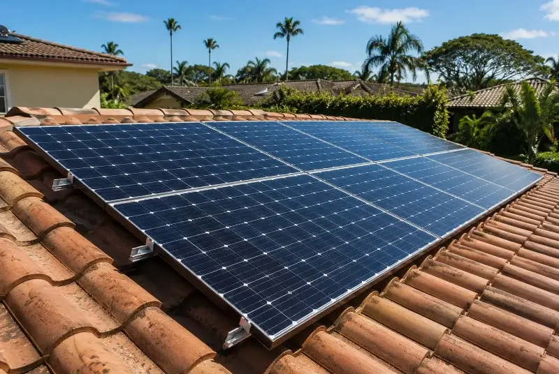Installation de panneaux solaires à Eyguières