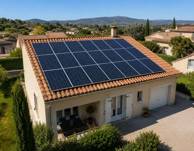 Prime à l'autoconsommation panneaux solaires Eyguières — aide financière de l'État